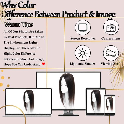 RMYHIG Hair Toppers for Women Real Human Hair, 360° 3D Human with Thinning Upgrade Middle Part Clip in Bangs Topper Hair Pieces for Women Daily (Gray, 14 Inch-3D-Side)