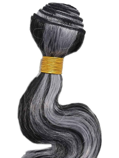 Condescension Human Hair Bundles P1B/GREY 26 28 30 inch Body Wave Human Hair Bundles Unprocessed Brazilian Virgin Quick Weave Hair for Black Women