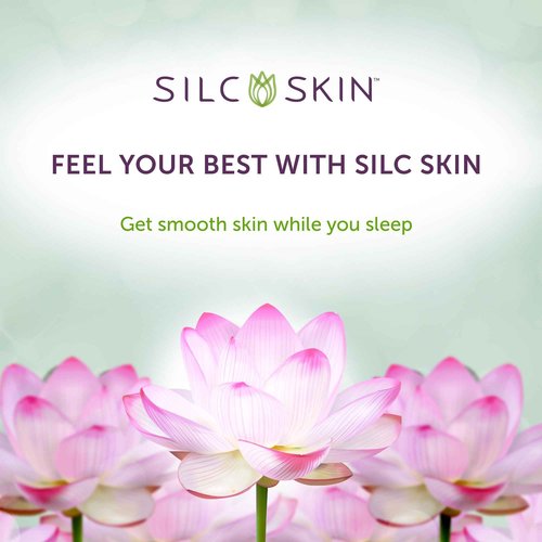 Silc Skin Complete Chest & Neck Care Set - Decollette Pad and Collette Pad - Reusable Medical-grade Neck and Chest Wrinkle Patches - 30 Day Supply