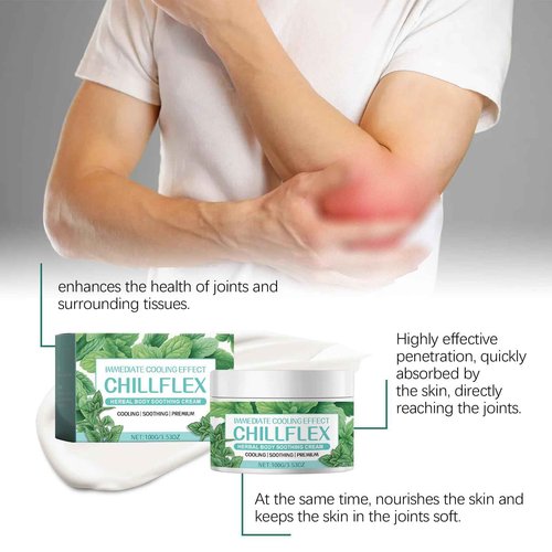 1PC Menthol Soothing Cream, Full Body Movement, Cool Frankish Soothing Ointment（3.53oz/Bottle）