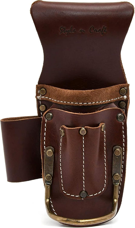 Style n Craft 9-Pocket Carpenter’s Nail and Tool Pouch
