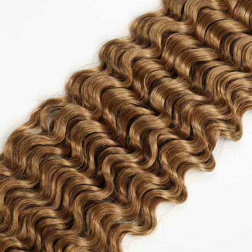 Condescension Brazilian Human Hair Bundles 24 26 28 Inch Deep Wave 3 Bundles Human Hair 100% Unprocessed Remy Brazilian Virgin Weave Hair Honey Blonde 27 for Women