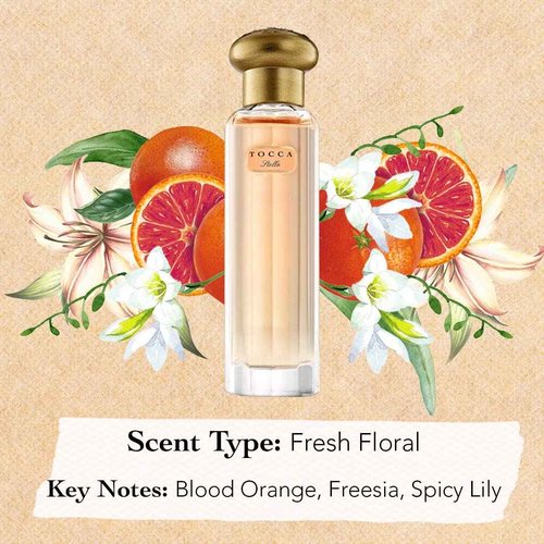 Tocca Dry Body Oil (100 ml) and Eau de Parfum (20 ml) in Stella - Fresh Floral, Blood Orange, Freesia, Spicy Lily
