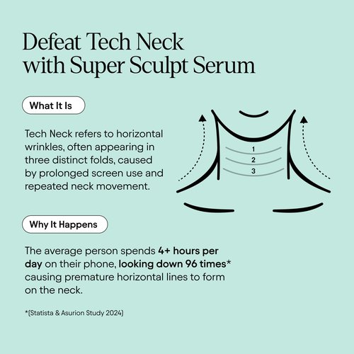 ALPYN Super Sculpt Serum, Face & Neck with Tri-Peptide Firming Complex, 1.7 oz