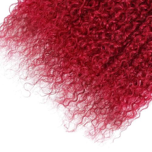 32 32 32 Inch Red Human Hair Bundles Burgundy Kinky Curly Bundles 8A Brazilian Virgin Remy Same Length 3 Bundles Red Kinky Curly Hair Weave