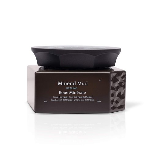 Saphira Mineral Mud Hair Mask, Deep Healing Hair Treatment for Dry, Damaged, Bleached, Color-Treated Hair and Scalp, Sulfate-Free, Paraben-Free, Repairs, Hydrates and Adds Shine, 8.5 Ounce