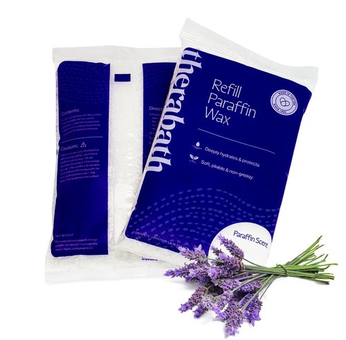 Therabath Paraffin Wax Refill - Thermotherapy - Use to Relieve Arthritis Discomfort, Stiff Muscles, & Dry Skin - for Hands, Feet, Body - Deeply Hydrates - Made in USA, 12 lb. Lavender Harmony