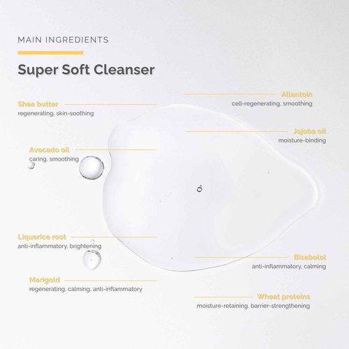 Gentle, Effective Make-Up Removal for Dry & Sensitive Skin - Natural Ingredients - No Parabens - Face Cleanser - Face Wash - Skin Care - Dr. Schrammek