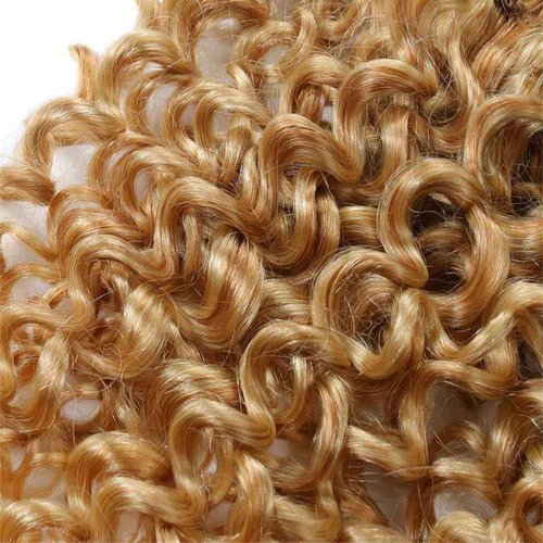 Giginger P27/613 Blonde Jerry Curly Human Hair Bundles 20 22 24 Inch Highlight Honey Blonde Jerry Curly Bundles 100% Unprocessed Raw Quick Weave Hair for Black Women
