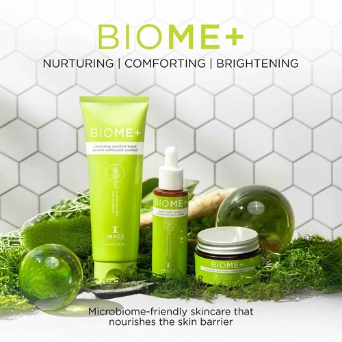 IMAGE Skincare, BIOME+ Dew Bright Serum, Microbiome Friendly Facial Serum, Boosts Luminosity and Enhances Elasticity, 1 fl oz