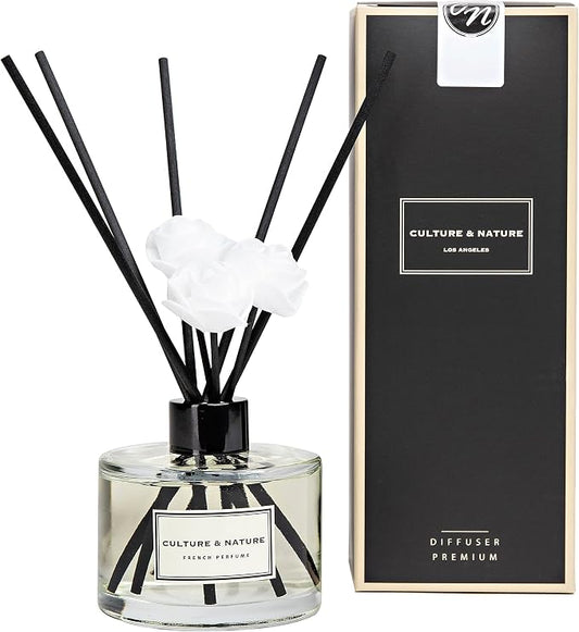 CULTURE & NATURE Reed Diffuser Set (6.7OZ, French Perfume)