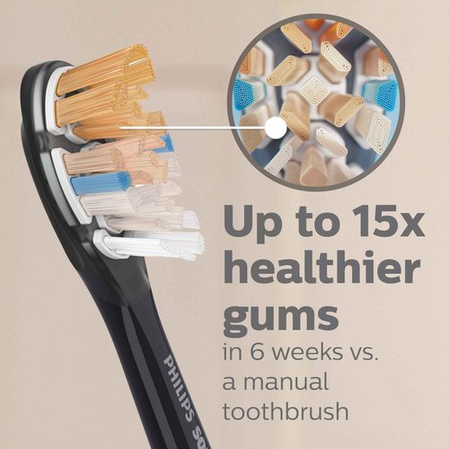 Philips Sonicare Genuine DiamondClean and A3 Premium Toothbrush Heads
