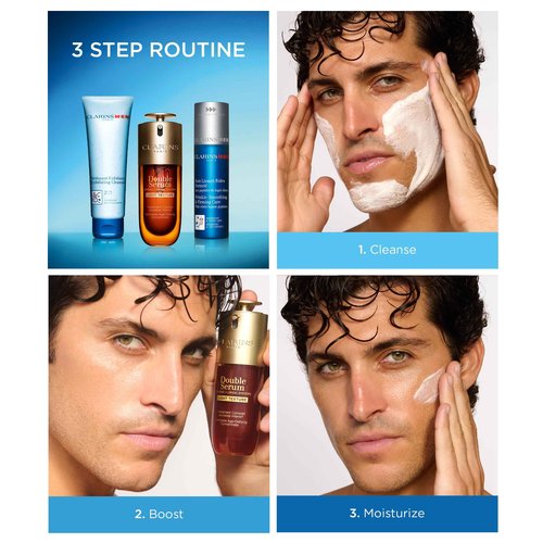 CLARINSMEN NEW Wrinkle Smoothing and Firming Anti Aging Face Moisturizer | Mens Face Moisturizer | Visibly Lifts, Firms, Smoothes Skin and Refines Pores | All Skin Types | 1.7 Ounces