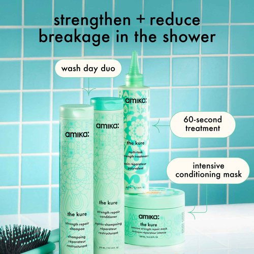amika the kure strength repair conditioner, 1000ml