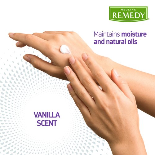 Medline Remedy Clinical Skin Cream, Nourishing Formula for Dry Skin, 2 oz., Pack of 24
