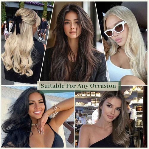 Clip In Hair Extensions Real Human Hair,Invisible Straight Seamless Hair Extensions Clip Ins For Women 16in 120g 7pcs Balayage Dark Brown Mixed Chestnut Brown