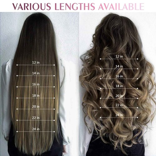 Fimislosion Real Hair Extensions Clip in Human Hair, Seamless Clip in Hair Extensions Real Human Hair, 20 Inch Clip ins extensions for women, Balayage Dark Brown to Middle Brown 120G 7Pcs