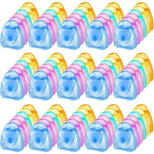 Patelai 150 Boxes Dental Floss Bulk Each 54 Yards/50 M Mint Waxed Mini Travel Size Tooth Floss Picks Pack Individually Wrapped for Adults Homeless Teeth and Gum Protection
