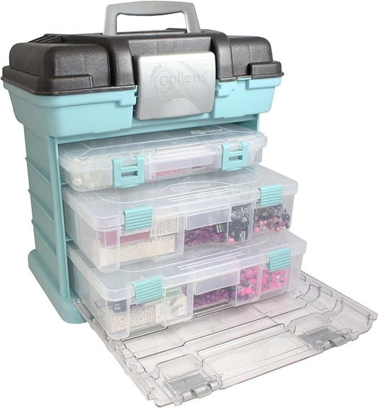 Creative Options 1363-83 Grab N' Go Rack System, Soft Blue,Medium