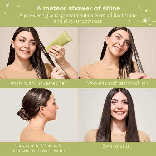 DAE Prickly Pear Hair Oil, Stargloss Treatment & Vegan Detangle + Style Brush