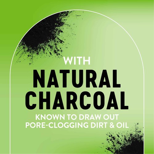 Biore Deep Pore Charcoal Face Wash, Daily Facial Cleanser for Dirt & Makeup Removal, for Oily Skin, 6.77 Oz, Pack of 12