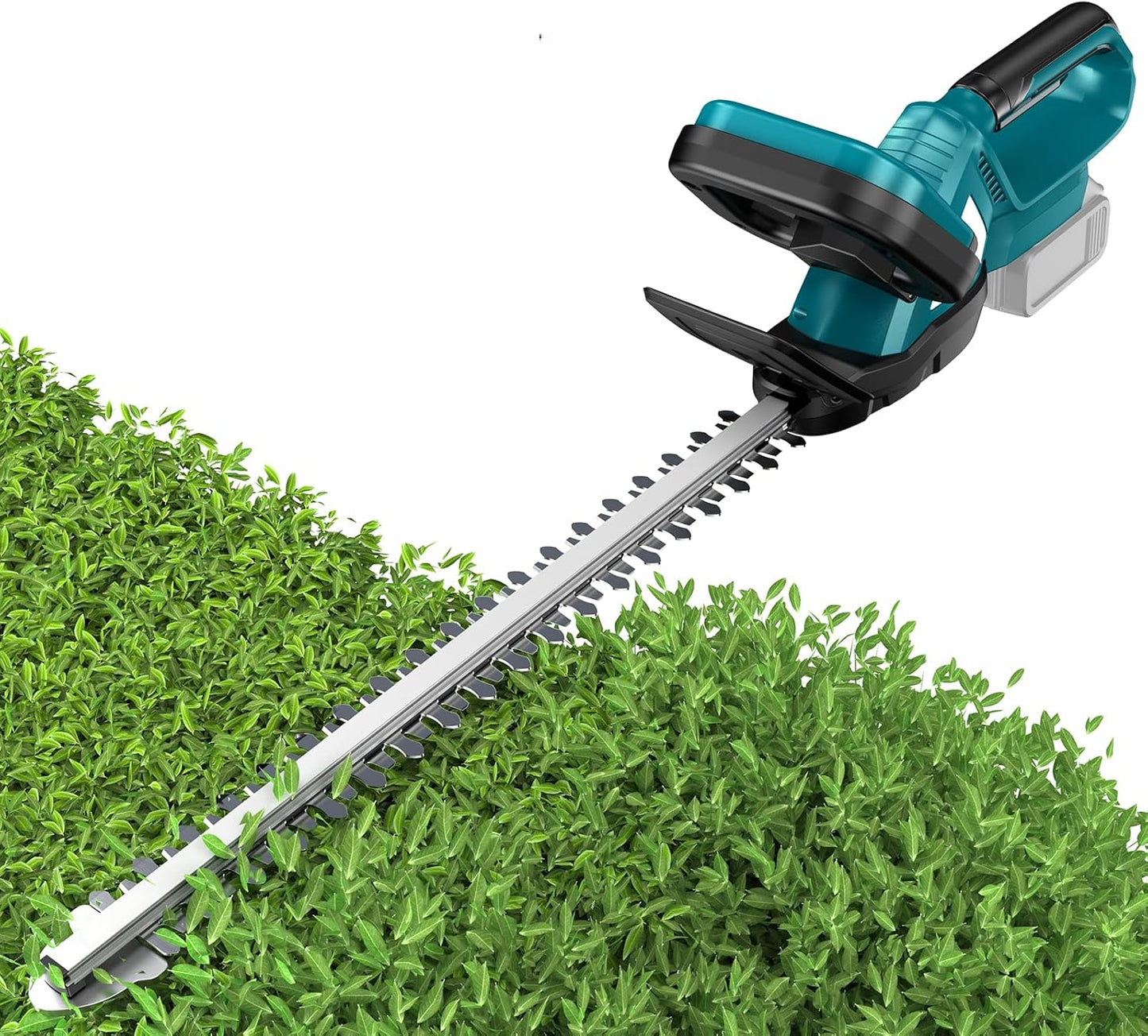 Cordless Hedge Trimmer for Makita 18V Battery, Electric Bush Trimmer 22 Inches Dual-Action, 3/4" Cutting Capacity Handheld Shrub Pruning Trimmer for Garden, Grass, Lawn(NO Battery)
