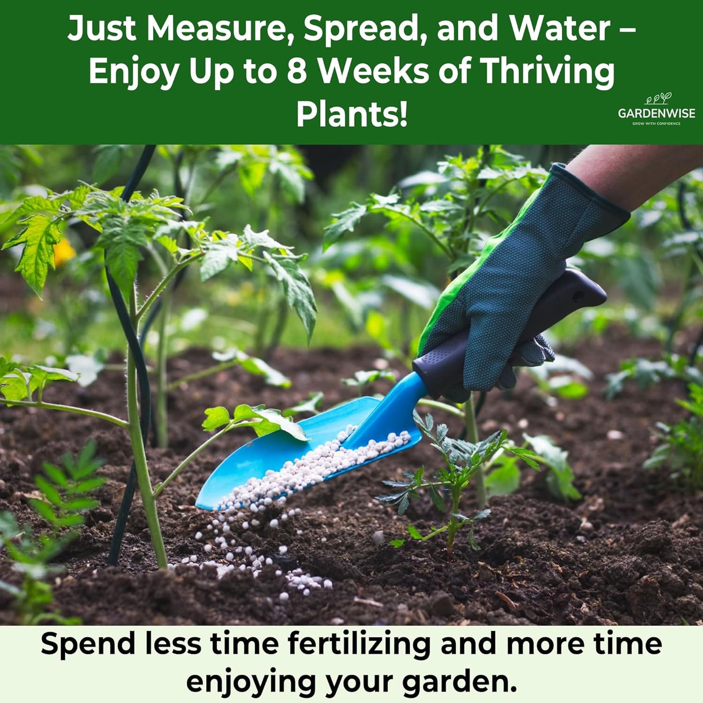 10-10-10 All-Purpose Professional Fertilizer Plant Food for Indoor/Outdoor Gardening; Premium Shrub, Tree, Flower, Vegetable and Lawn Fertilizer; Quick-Release Nitrogen (10 QUARTS)