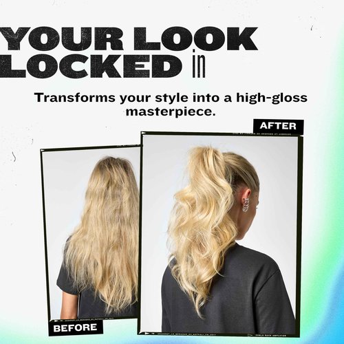 Bead Head by TIGI Masterpiece Shiny Hairspray with Strong Hold - For All Hair Types - Extra Strong Hold & Shiny Finish - Use on Dry Hair - Premium Hair Care Products for Women & Men - 10.3 oz (6 Pack)