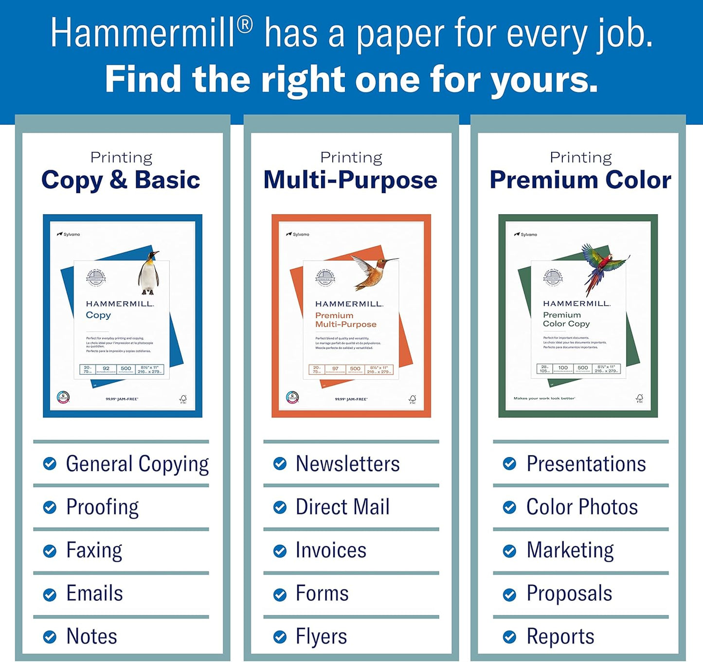 Hammermill A4 Paper, 20 lb Copy Paper (210mm x 297mm) - 1 Pallet, 40 Cases (200,000 Sheets) - 92 Bright, Made in the USA