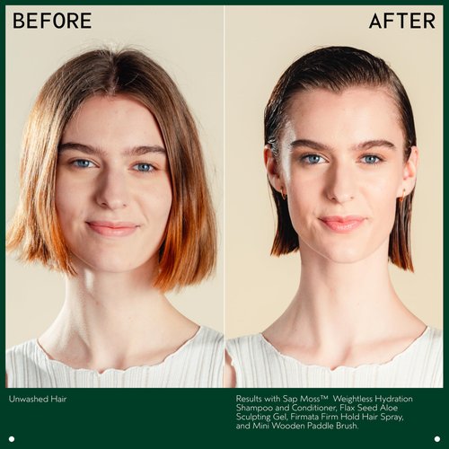 Aveda Sap Moss Weightless Hydration Shampoo & Conditioner Duo | Hydrates, Detangles, Fights Frizz | Silicone Free for Normal to Dry Hair | 94%+ Naturally Derived*