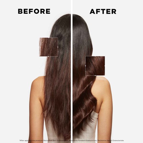 Kerastase Resistance Bain Extentioniste Length Strengthening Shampoo & Conditioner Set For Damaged Hair - Protects Hair and Scalp from External Aggressors, and Enhances Shine With Ceramides