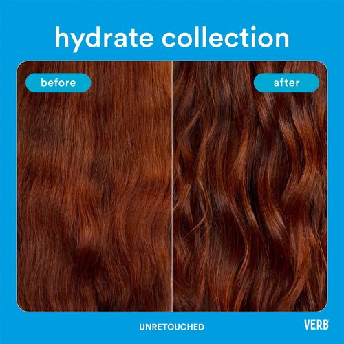 Hydrate Bundle: Shampoo & Conditioner Duo, 12 oz + VERB Hydrate Oil, 2 oz – + VERB Hair and Body Mist - Fragrance Amber & Jasmine, 5 oz