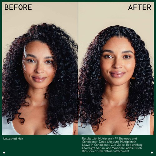 Aveda Nutriplenish Deep Moisture Shampoo & Conditioner Duo | for Dry to Very Dry Hair | Organic Pomegranate Oil, Coconut Oil, Mango Butter | 8.5 Fl Oz
